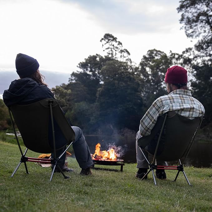 Naturehike YL08 Ultralight Camping Chair, 2.38 LBS Portable Backpacking Chair with Anti-Sinking