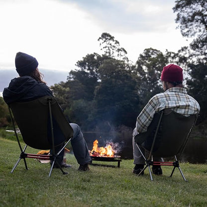 Naturehike YL08 Ultralight Camping Chair, 2.38 LBS Portable Backpacking Chair with Anti-Sinking