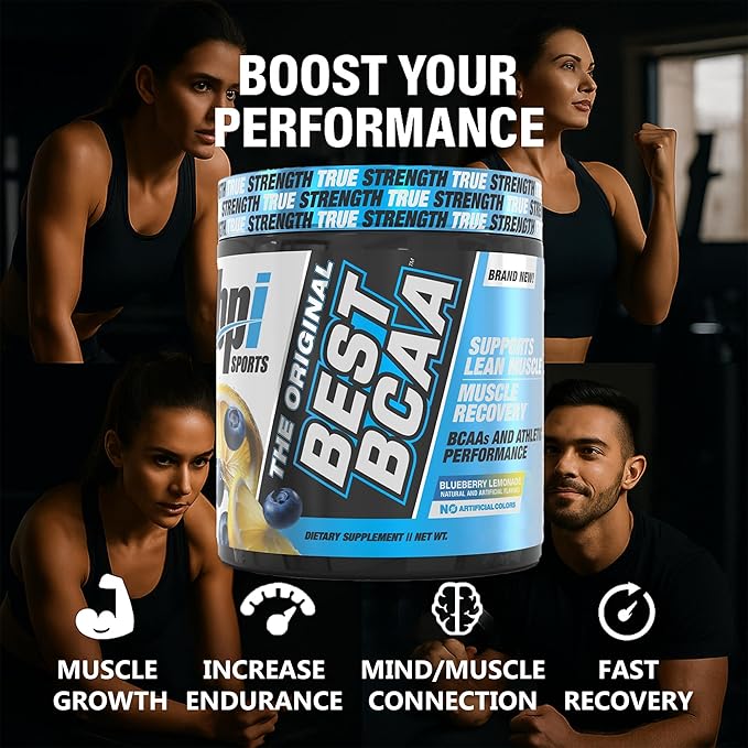 BPI Sports Best BCAA Powder - Muscle Recovery Support - Branched Chain Amino Acids | Building