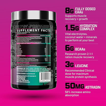 Nutrex Research EAA Hydration | EAAs + BCAA Powder | Muscle Recovery, Strength, Muscle Building