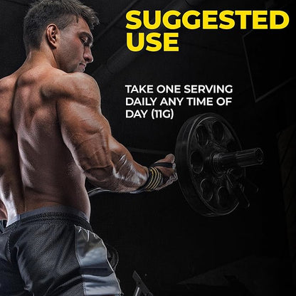 L-CREATINE Supplement: Creatine Monohydrate w/Leucine Amino Acid and HMB – Supports Muscle Mass