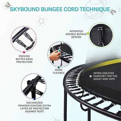 SkyBound 14 FT 12 FT 10FT 8FT 6FT Springless Trampoline for Kids and Adults - Recreational