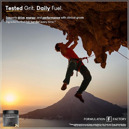 Self Obsessed MAXXED: 10-in-1 Men's Vitality Formula with Shilajit, Tongkat, Ashwagandha, Maca