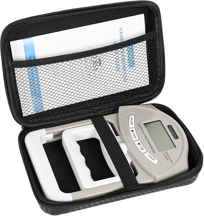 Handeful Grip Strength Tester Trainer - Dynamometer Handgrip Measurer Meter, Handheld Strengthener