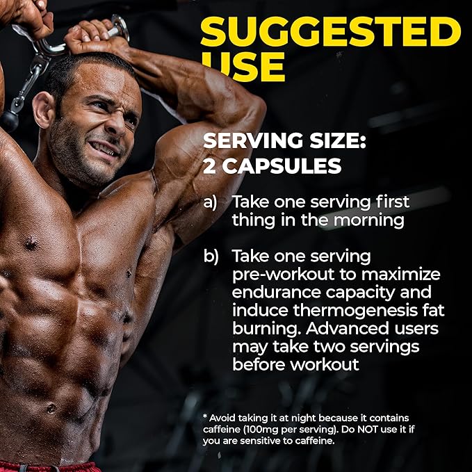 Avry Labs Extreme Anabolic Supplement ??Pre-Workout Dietary Supplement, Lean Muscle Builder & Fat