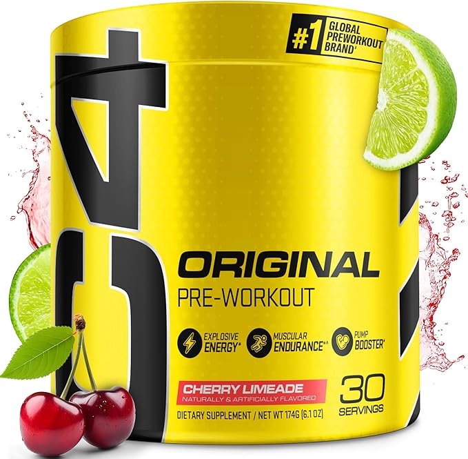 Cellucor C4 Original Pre Workout Powder Cherry Limeade | Vitamin C for Immune Support | Sugar Free