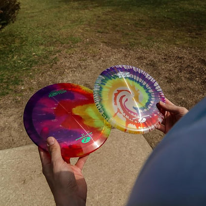 Discraft Z Fly-Dye Two Pack – Disc Golf Set | Buzzz & Nuke SS | Zone & Raptor | Sol & Avenger SS |