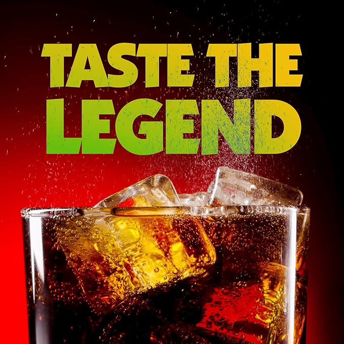 Redcon1 JOLT Cola Energy Drink – 200mg Caffeine, Zero Sugar, 16oz Can – Classic 80s Flavor