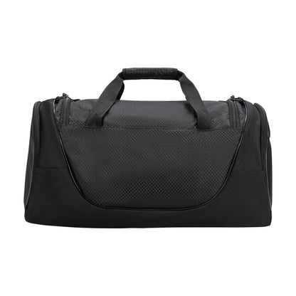 PUMA Contender Duffel Bag with Removable Strap & Shoe Pocket, Black, One Size