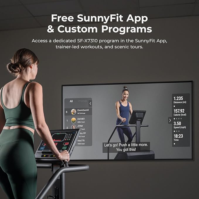 Sunny Health & Fitness Premium High-Intensity Smart Stepper Stair Climber, Commercial Grade, Cardio