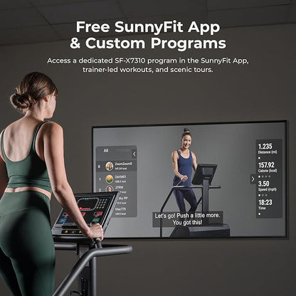 Sunny Health & Fitness Premium High-Intensity Smart Stepper Stair Climber, Commercial Grade, Cardio