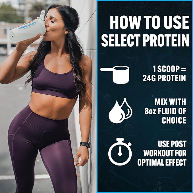 PEScience Select Protein Powder Variety Pack - 5 Flavors - 25 Servings - Protein Powder Sample