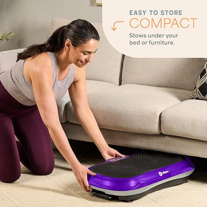 Lifepro Waver Vibration Plate Exercise Machine for Lymphatic Drainage, Muscle Activation, Full-Body