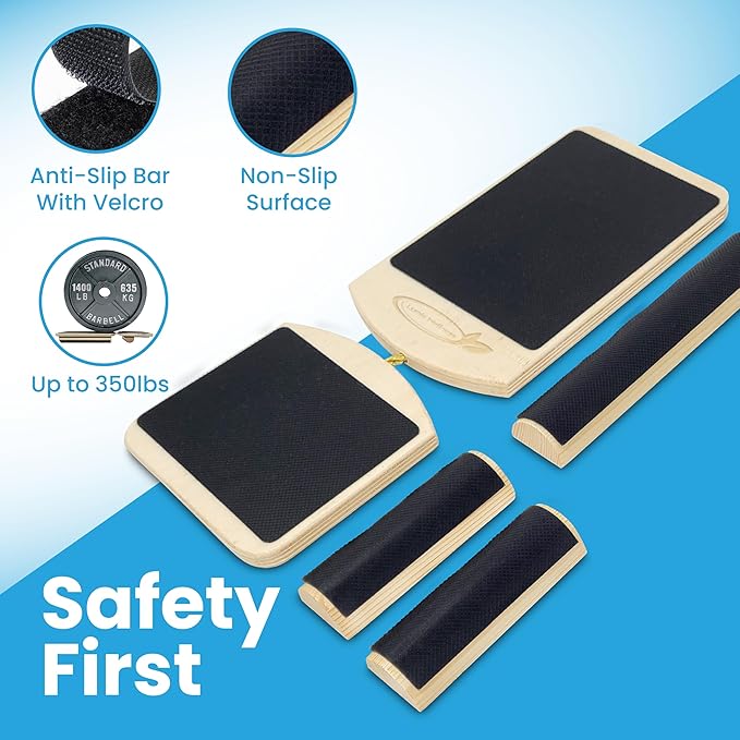 Single Leg Foot Board - Ankle & Foot Exerciser Strengthener, Physical Therapy for Sprained Ankles