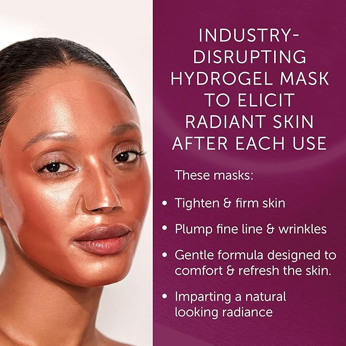 111SKIN Rose Gold Brightening Facial Treatment Mask | Fragrance Free | The Ultimate Pre-Event Mask