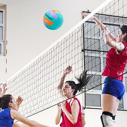 Beach Volleyball Official Size 5 Soft Waterproof Volleyball Sand Sports PU Ball for Indoor