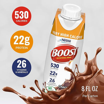 BOOST Very High Calorie Nutritional Drink ??Helps Weight Gain & Maintenance - 530 Calories - 26