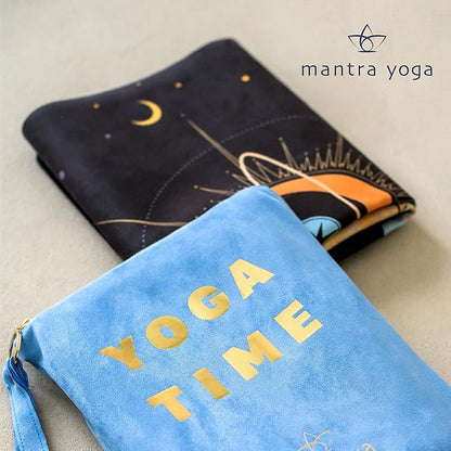 Mantra Yoga Travel PRO 1.5mm - Foldable Fitness & Exercise Mat with Bag | Lightweight, Compact &