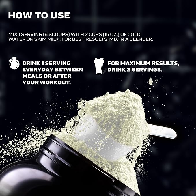 MuscleTech High Protein Mass Gainer for Men & Women - Protein Powder Shakes for Weight Gain, Muscle