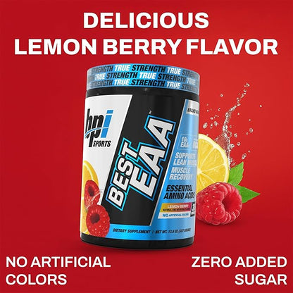 BPI Sports Essential Amino Acids EAA Powder - Pre, Intra & Post Workout Drink - BCAA Powder for Men
