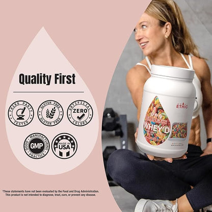 Whey'd Protein Powder, 25 G Whey Protein Blend with Concentrate, Isolate & Hydrolysate, Low Lactose