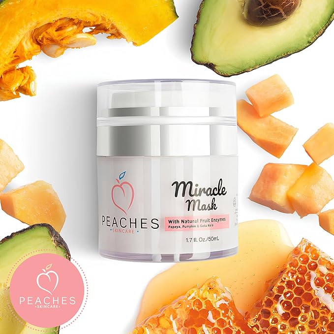 Hydrating Face Mask with Beeswax, Avocado Oil, Pumpkin, and More ??Gently Removes Dead Skin Cells