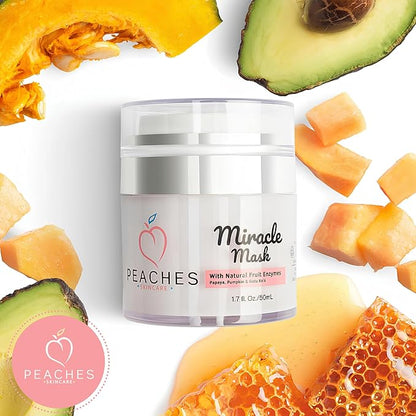 Hydrating Face Mask with Beeswax, Avocado Oil, Pumpkin, and More ??Gently Removes Dead Skin Cells