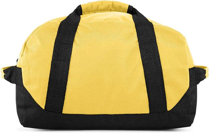 DALIX 14" Small Duffle Bag Two Toned Gym Travel Bag
