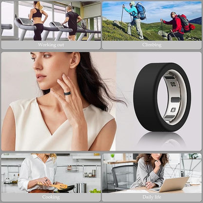 15 Pack Cover Compatible with Oura Ring Gen 4/Gen 3 Horizon/Gen 3 Heritage, Anti-Scratch Silicone