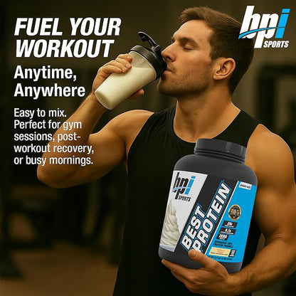 BPI Sports Best Protein ??100% Whey Protein Powder ??Muscle Growth, Recovery, Meal Replacement ??No