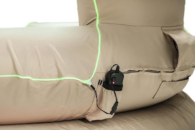 LUOOV Inflatable Couch Chairs Blow up Camp Sofa Camping Air Couch Sofa Inflatable Outdoor Furniture