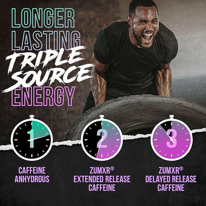 ALPHA LION Superhuman Pre Workout Powder, Beta Alanine, L-Taurine & Tri-Source Caffeine for