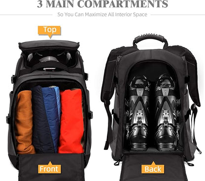 Ski/Snowboard Boot Bag/Skating Bag | Excellent for Store and Transport Gear, Jacket, Helmet