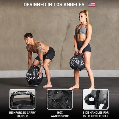 Kettlebell Sandbag - Heavy Duty Sand Weights Bag for Cross Training, Strength Training, Workout