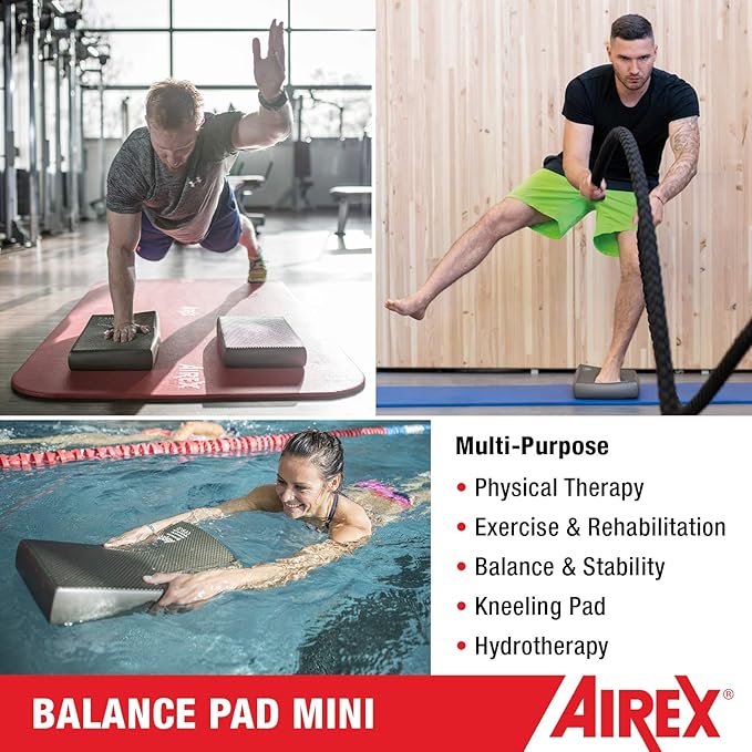 AIREX Balance Pad ??Stability Trainer for Balance, Stretching, Physical Therapy, Exercise