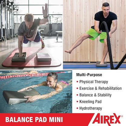 AIREX Balance Pad ??Stability Trainer for Balance, Stretching, Physical Therapy, Exercise