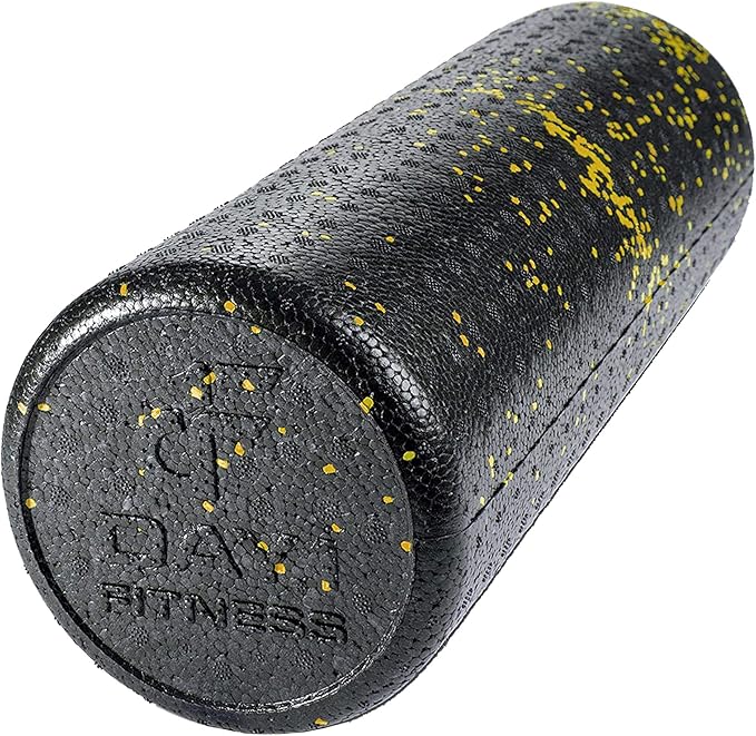 High-Density Round Foam Rollers - 4 Size and 8 Color Options - Massage Rollers for Stretching, Deep