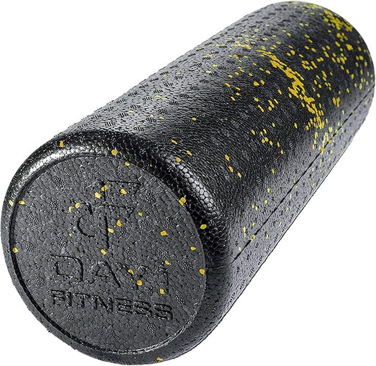 High-Density Round Foam Rollers - 4 Size and 8 Color Options - Massage Rollers for Stretching, Deep
