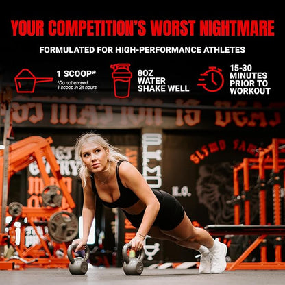 PROSUPPS Mr. Hyde Nightmare Pre Workout Powder with Caffeine & Beta Alanine - Preworkout for