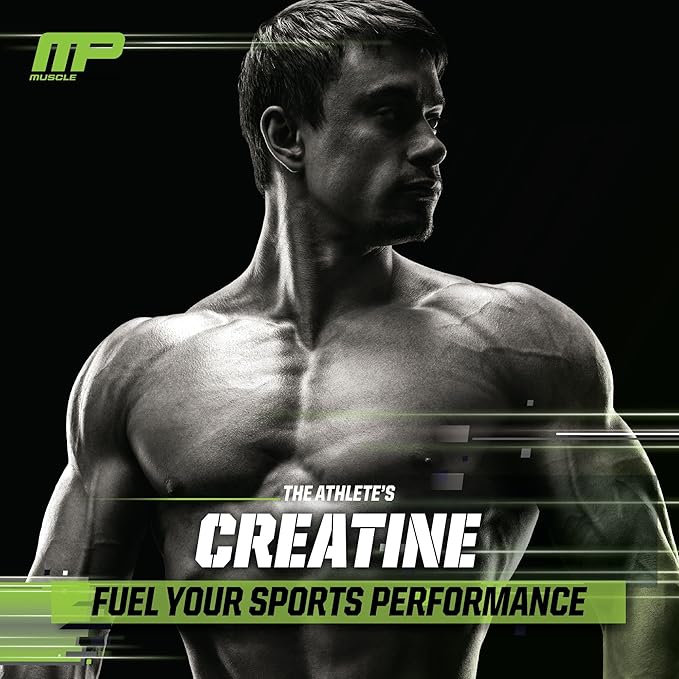 MusclePharm Creatine Monohydrate Powder, Pre Workout Muscle Builder & Post Workout Muscle Recovery