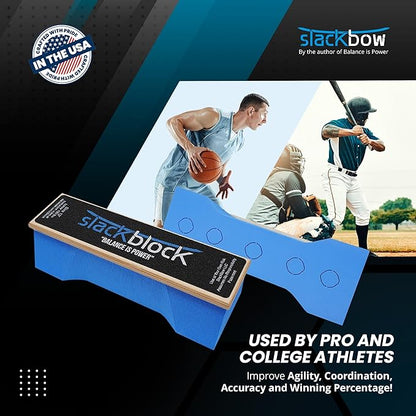 SlackBlock Athletic Balance Trainer – Improve Balance, Stability, and Athletic Performance