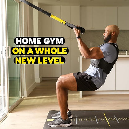 TRX PRO3 Suspension Trainer System, Durable Design for Cross-Training, Weight Training, HIIT
