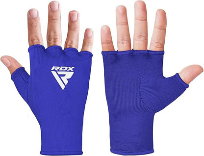RDX Boxing Hand Wraps Inner Gloves Men Women, Half Finger Elasticated Bandages, Under Mitts Fist