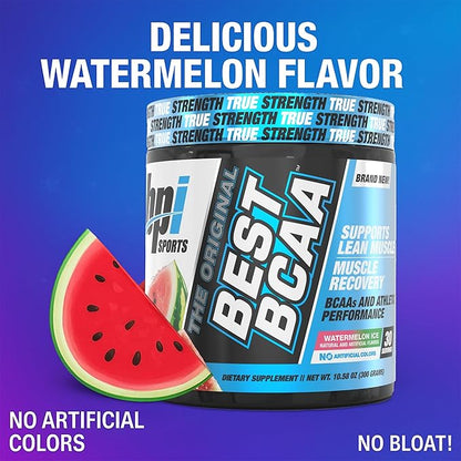 BPI Sports Best BCAA Powder - Muscle Recovery Support - Branched Chain Amino Acids | Building