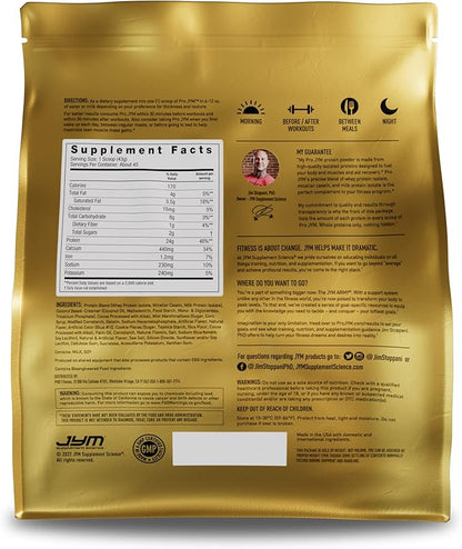 Pro JYM Rocky Road Protein Powder - Whey Protein Isolates, Casein, & Milk Protein, Lean Muscle