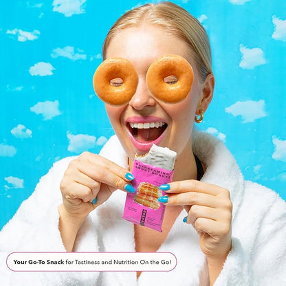 TRUBAR Vegan Protein Bar, Daydreaming About Donuts, Gluten Free, Plant Based, High Fiber, Dairy