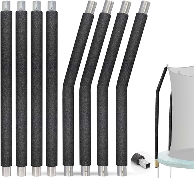 Trampoline Poles Replacement for Skywalker Or Jumpzylla,Galvanized Trampoline Enclosure Pole for