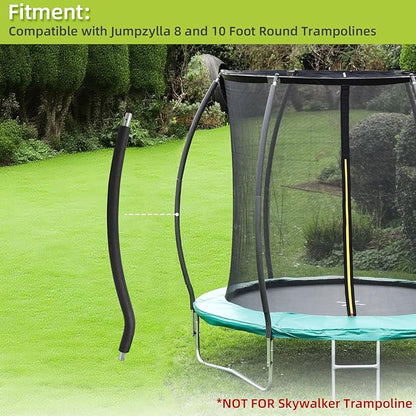 Trampoline Poles Replacement for Skywalker Or Jumpzylla,Galvanized Trampoline Enclosure Pole for