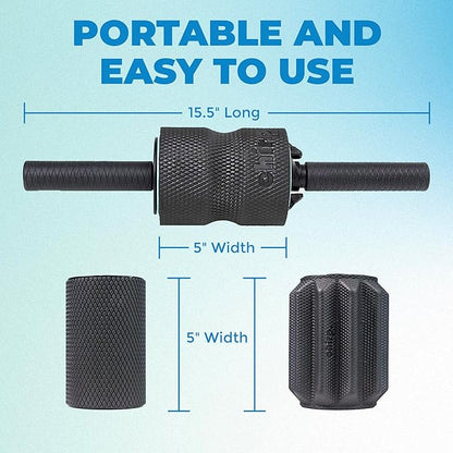 Chirp 3-in-1 Muscle Roller - Customizable Recovery Massager for Targeted Deep Tissue Massage