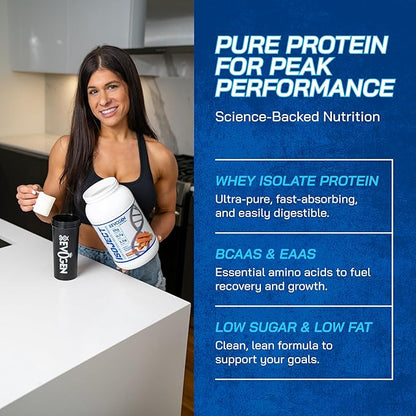 Evogen Isoject - Whey Protein Isolate | Ultra-Pure Whey Protein Powder with Ignitor Enzymes, BCAAs